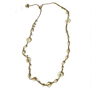 String and pearl necklace